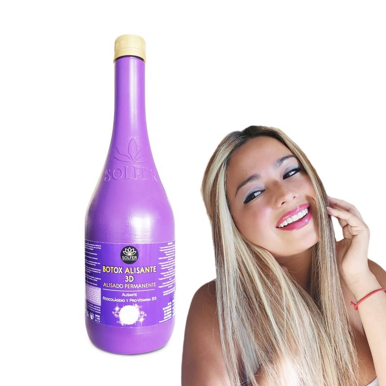 Solfer Alisado permanente botox 3d para estilistas-1