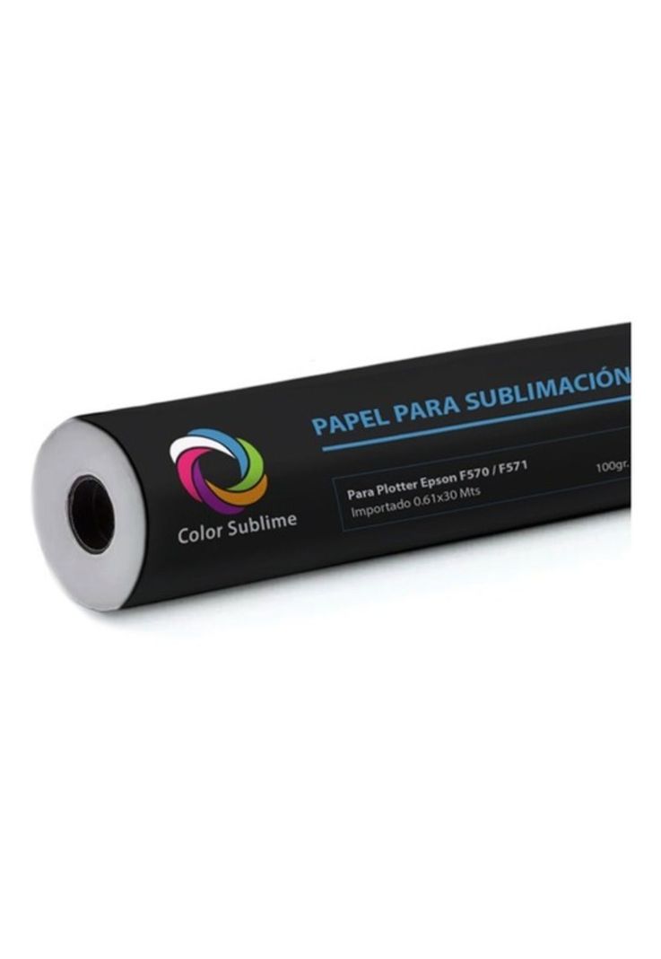 Rollo Papel Sublimacion Secado Rapido De 110cm X 150mts-2
