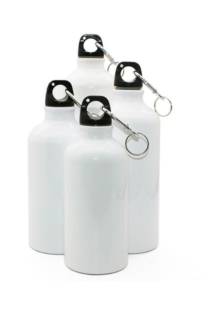 Botella Deportiva Sublimación Metálica 600ml Pack X6 C/ Caja-4