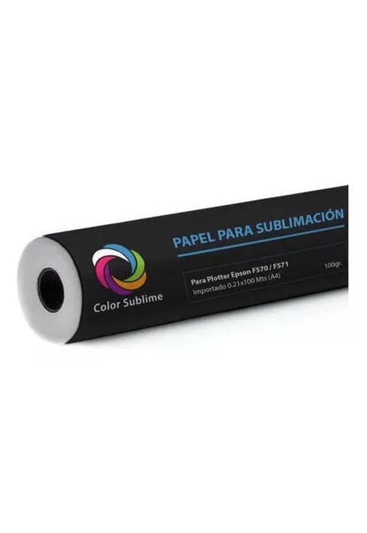 1 Rollo De Papel Sublimacion A4 Secado Rapido 21cm X 100mts-1