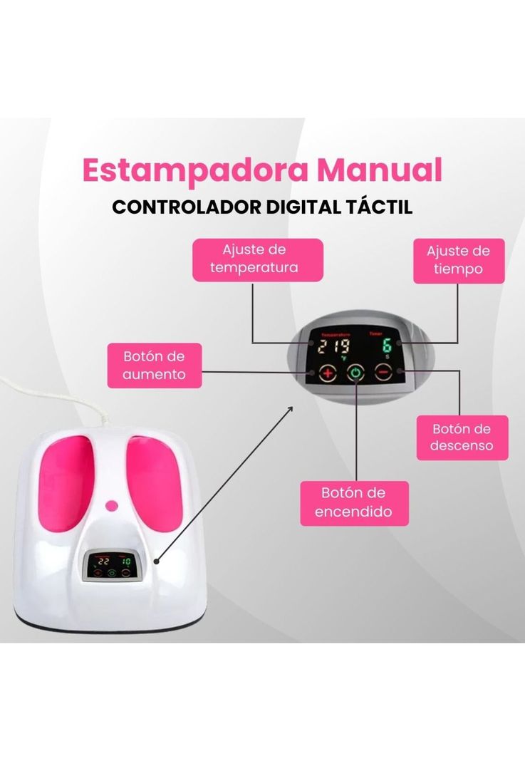 Plancha Portatil Estampadora Sublima Hoby Easypress 25x30-2