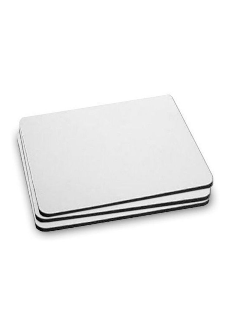 Mousepad Blanco Sublimable Pack 10 Unidades 3mm Sublimacion-0
