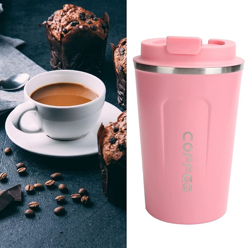 Vaso Termico Mug Acero Inoxidable Para Cafe 510ml Doble Capa-5