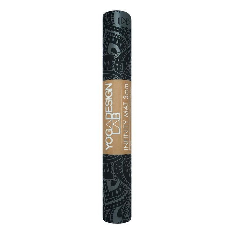Mat Yoga Infinity Mandala Charcoal 3mm-3
