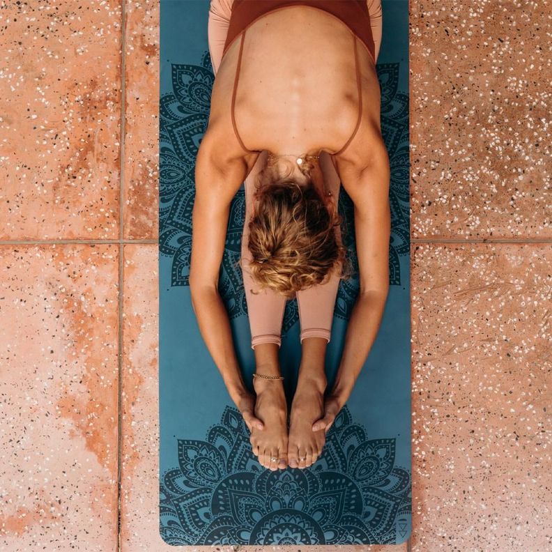 Mat Yoga Infinity Mandala Teal 3mm-3