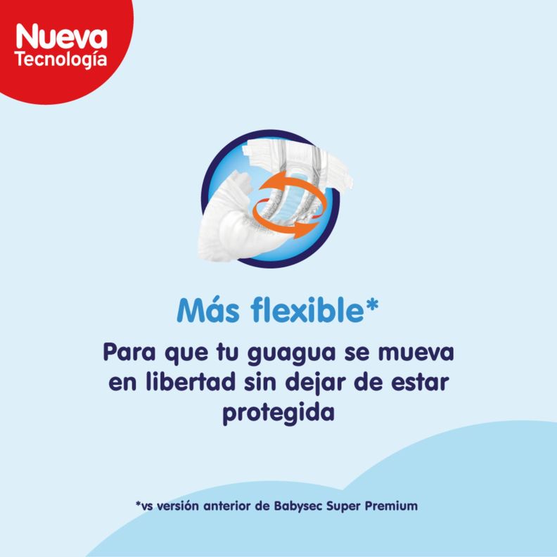 Pañales De Bebé Babysec Super Premium 100 Un Talla XXG-3