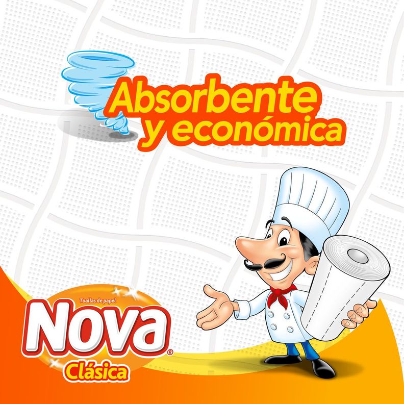 Pack 3 Toalla de Papel Nova Clásica 3 un 12 mt-3