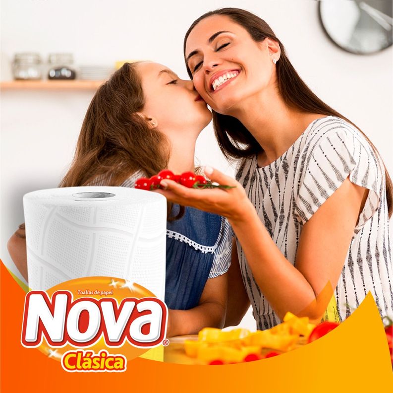 Pack 3 Toalla de Papel Nova Clásica 3 un 12 mt-4