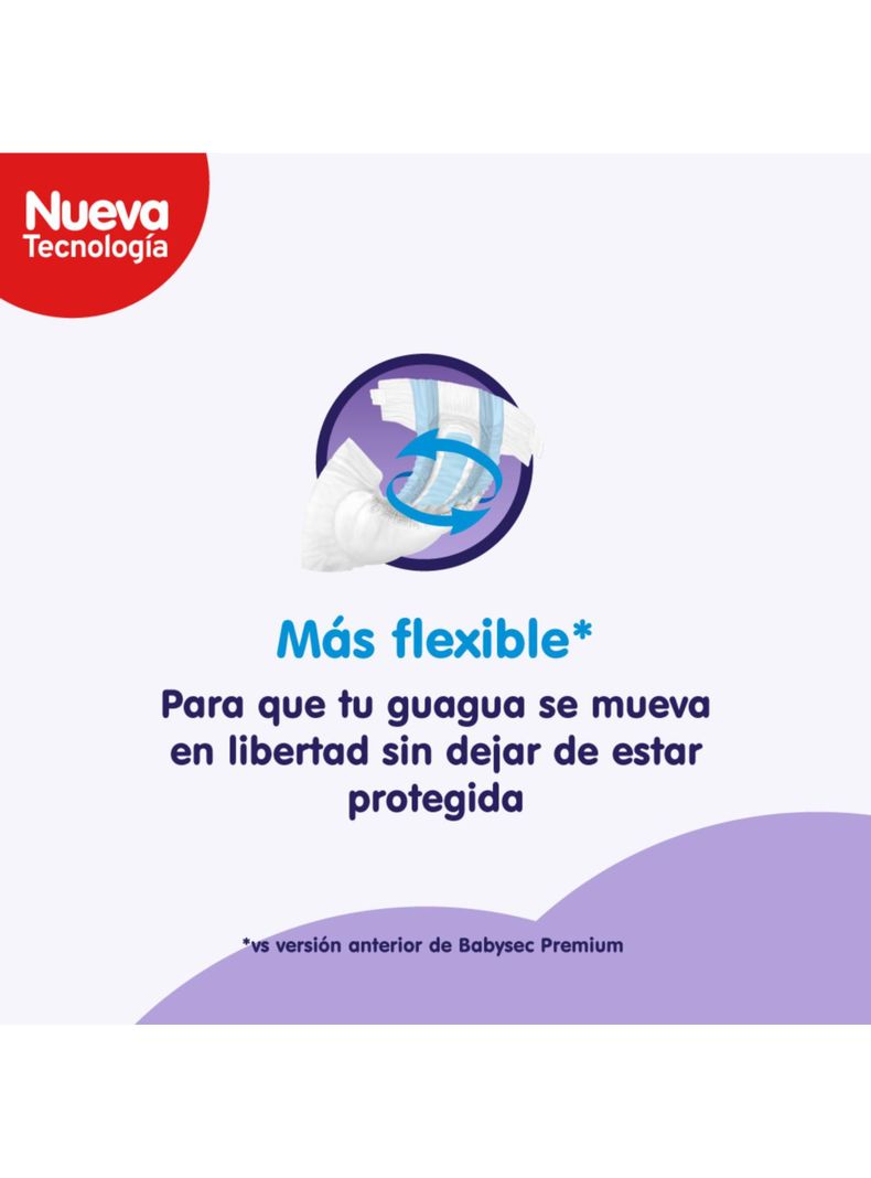 Pañales de Bebé Babysec Premium Cuidado Total 68Un G-3