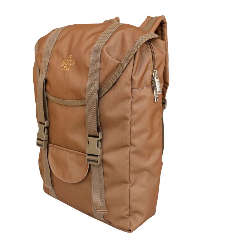 Mochila Notebook Sport 15 pulgadas Sustentable Café Botela-0