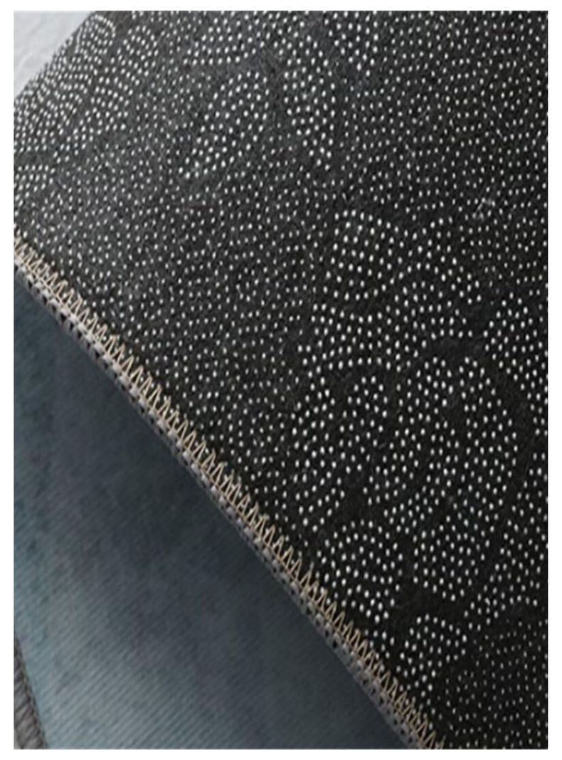 Alfombra De Piso Estampada Grande Antideslizante Hogar 150x200cm-3