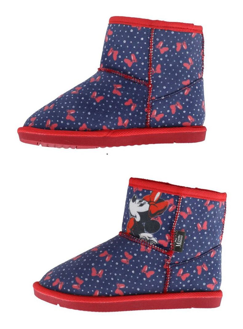 Pantubota Pantufla Bota Minnie Chiporro Infantil-3