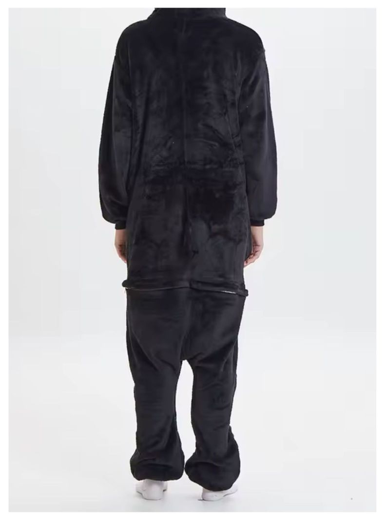 Pijama Disfraz Animal Kigurumi Infantil Unisex Oso Negro-1