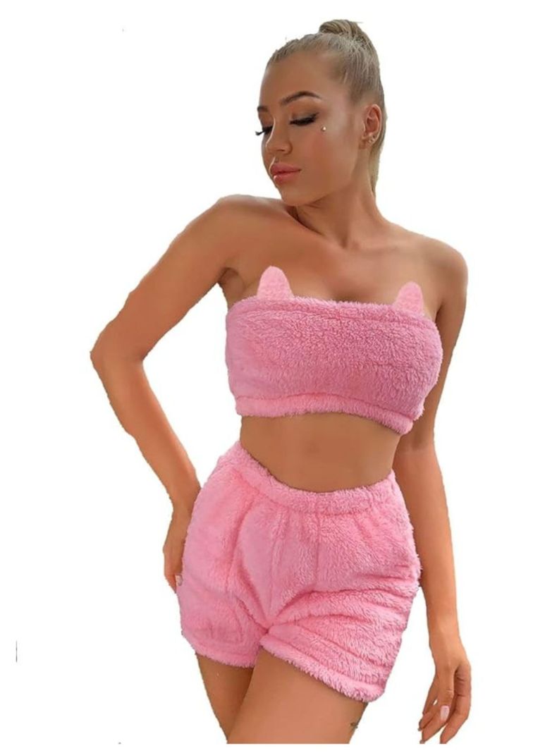Conjunto De Pijama Peludito-0