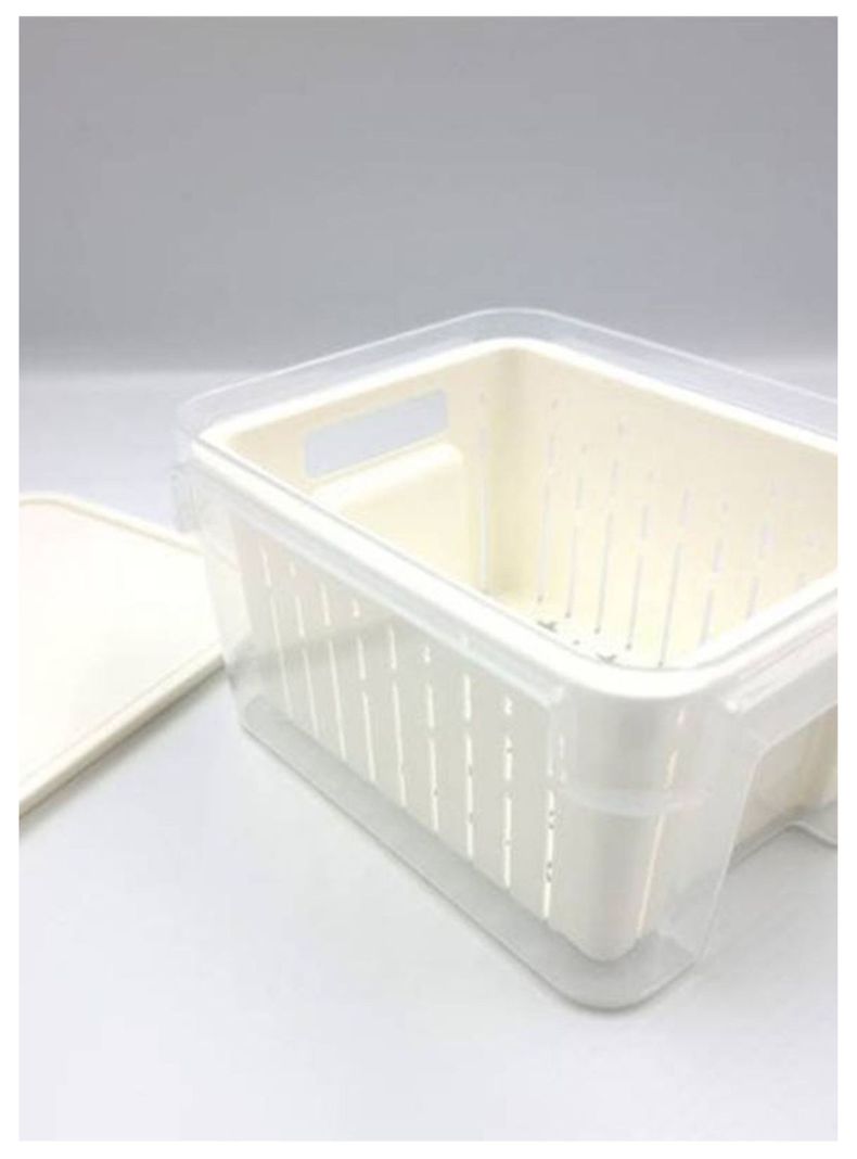 Organizador Colador De Verduras Para Refrigerador Hermetico-3