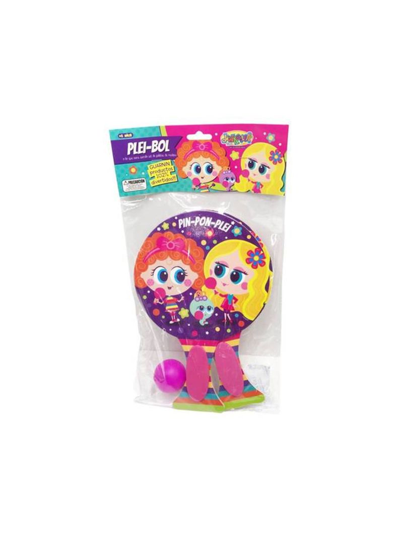 Set Paletas De Madera Playa Ping Pong Distroller-1