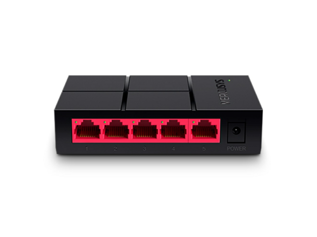 Switch de Red 5 Puertos 10/10/100 Mbps Gigabit-3