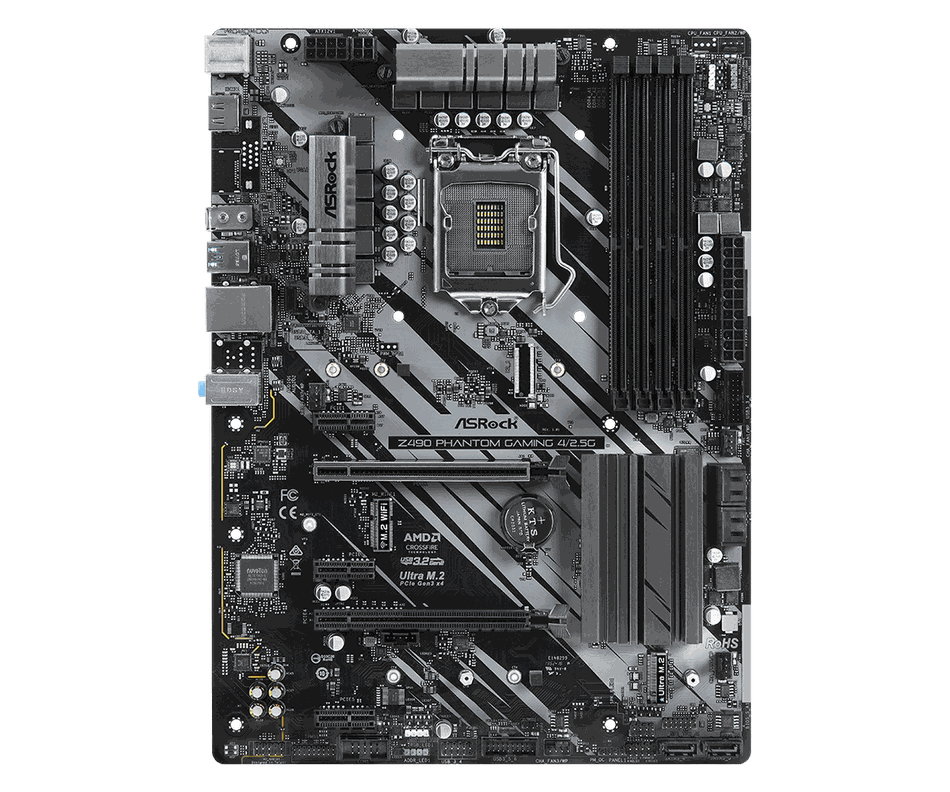 Placa Madre Asrock Z490 Phantom Gaming 4/2.5g Socket 1200 Intel-3