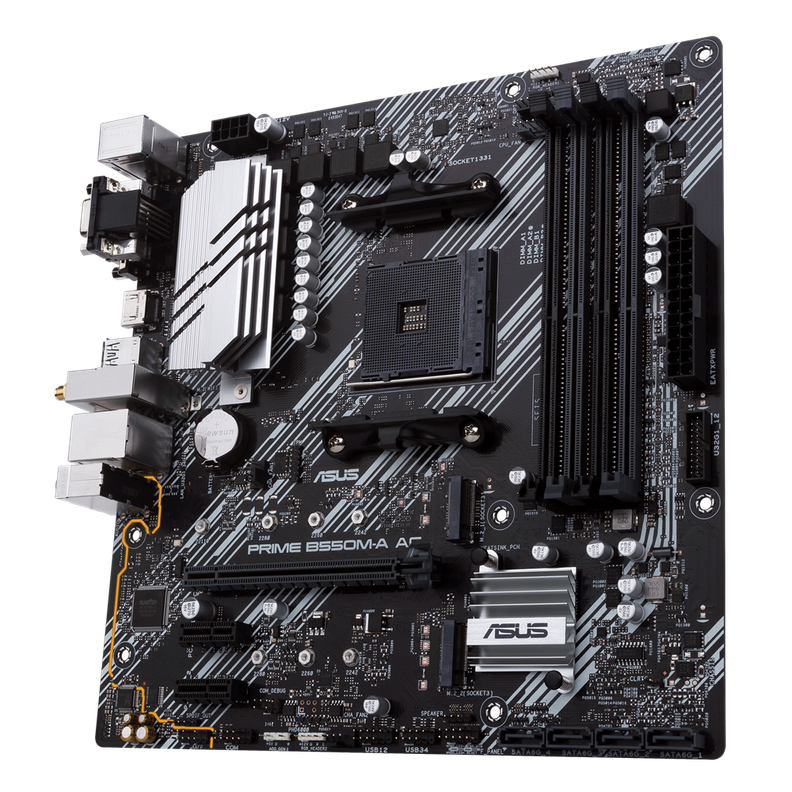 Placa Madre Asus Prime B550m-A Ac Socket Am4-2