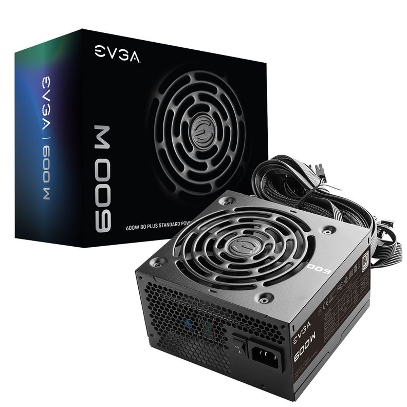 Fuente de Poder Evga 600W 80 Plus  -0
