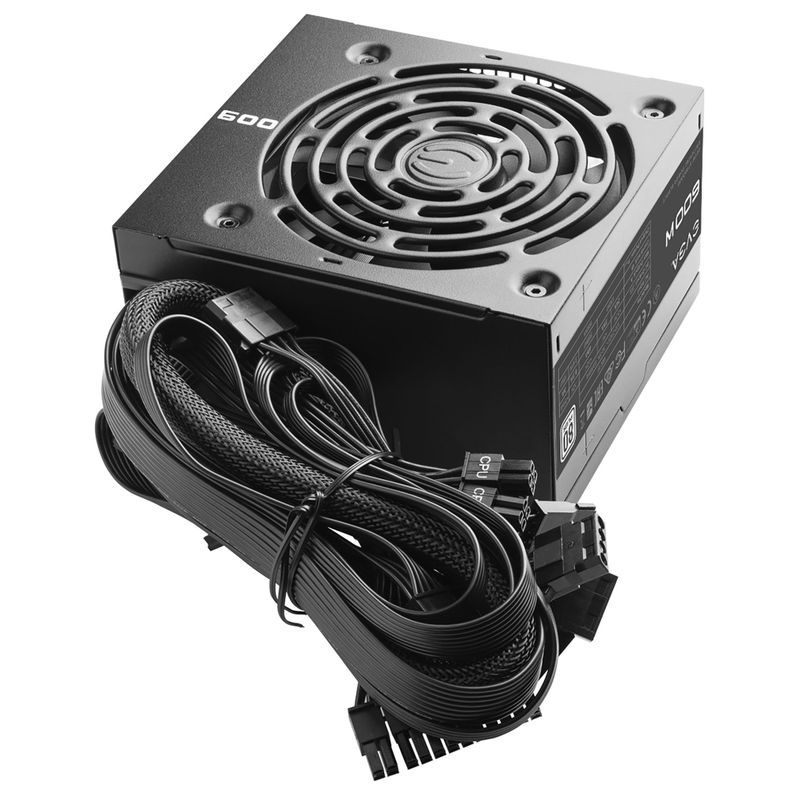 Fuente de Poder Evga 600W 80 Plus  -1