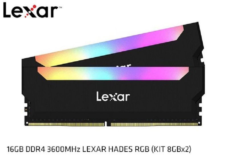 Kit De Memoria Ram Lexar Hades Ddr4 (2x8) 16 Gb 3600 Mhz Rgb-1