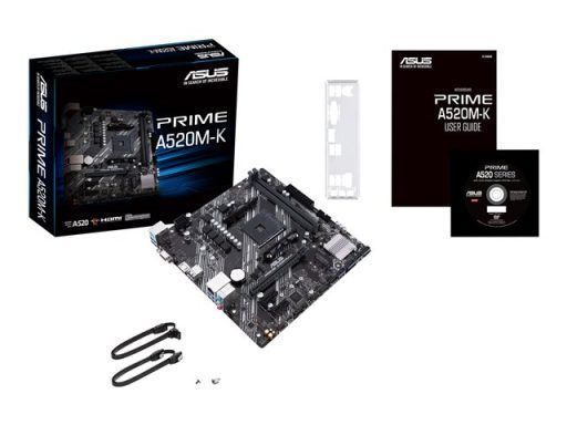 Placa Madre Asus Prime A520m-K Socket Am4-3