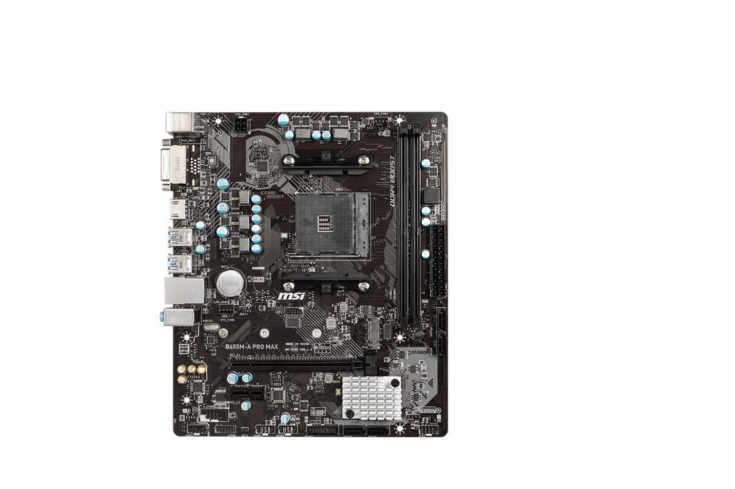 Placa Madre Msi B450m-A Pro Max Socket Am4-1