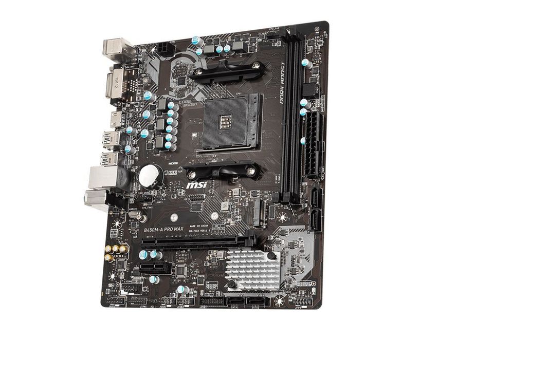 Placa Madre Msi B450m-A Pro Max Socket Am4-2