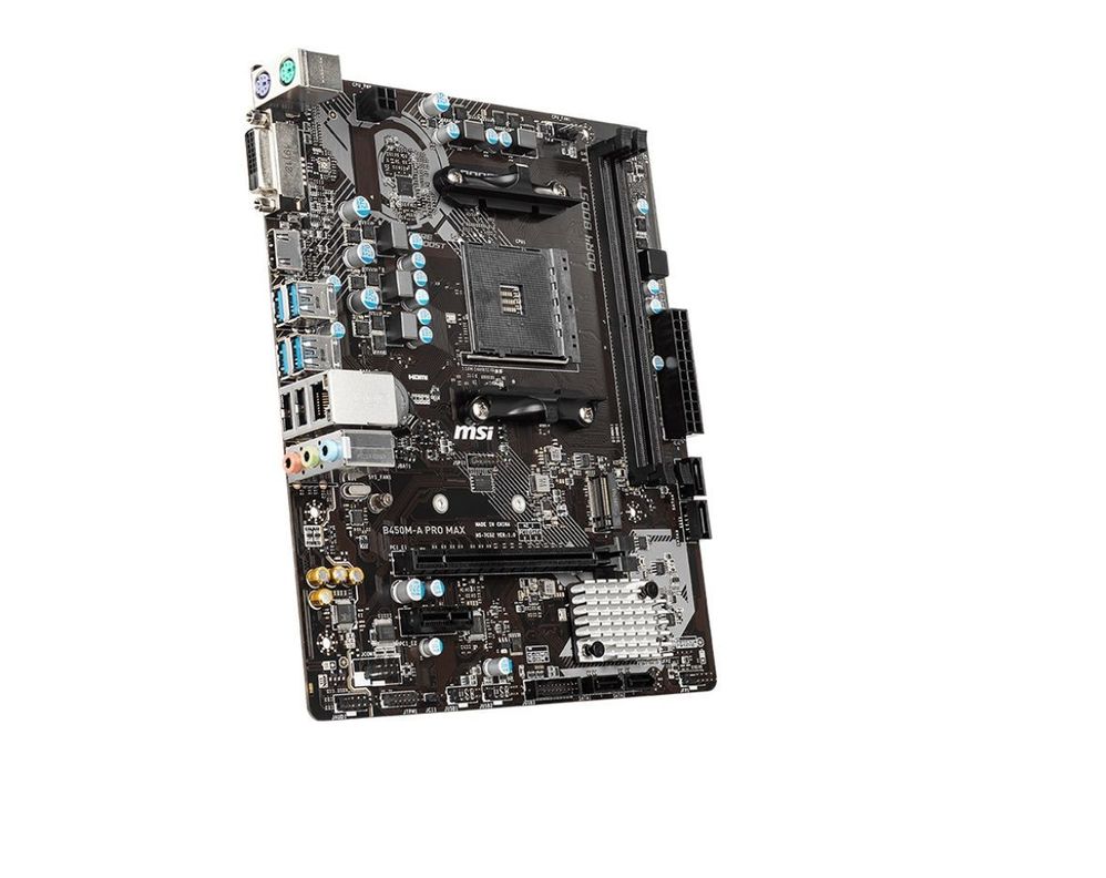 Placa Madre Msi B450m-A Pro Max Socket Am4-3