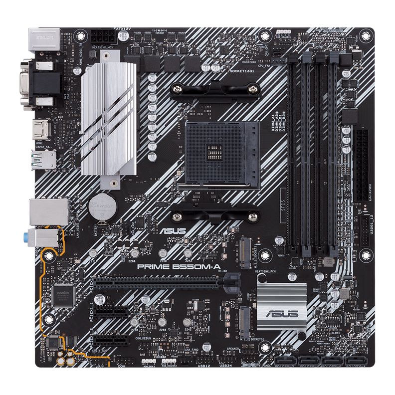 Placa Madre Asus Prime B550m-A/Csm Socket Am4-1