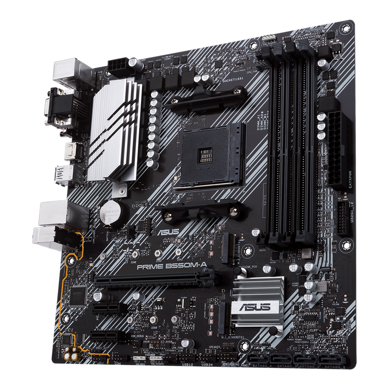 Placa Madre Asus Prime B550m-A/Csm Socket Am4-3