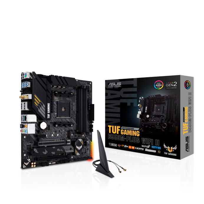 Placa Madre Asus Tuf Gaming B550m-Plus Wifi Ii Socket Am4-0