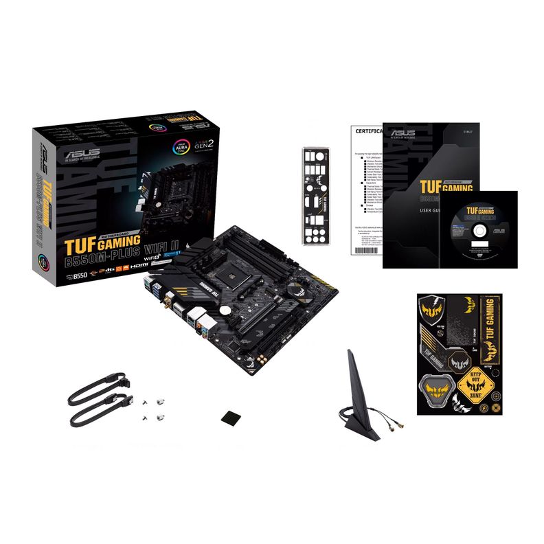 Placa Madre Asus Tuf Gaming B550m-Plus Wifi Ii Socket Am4-4