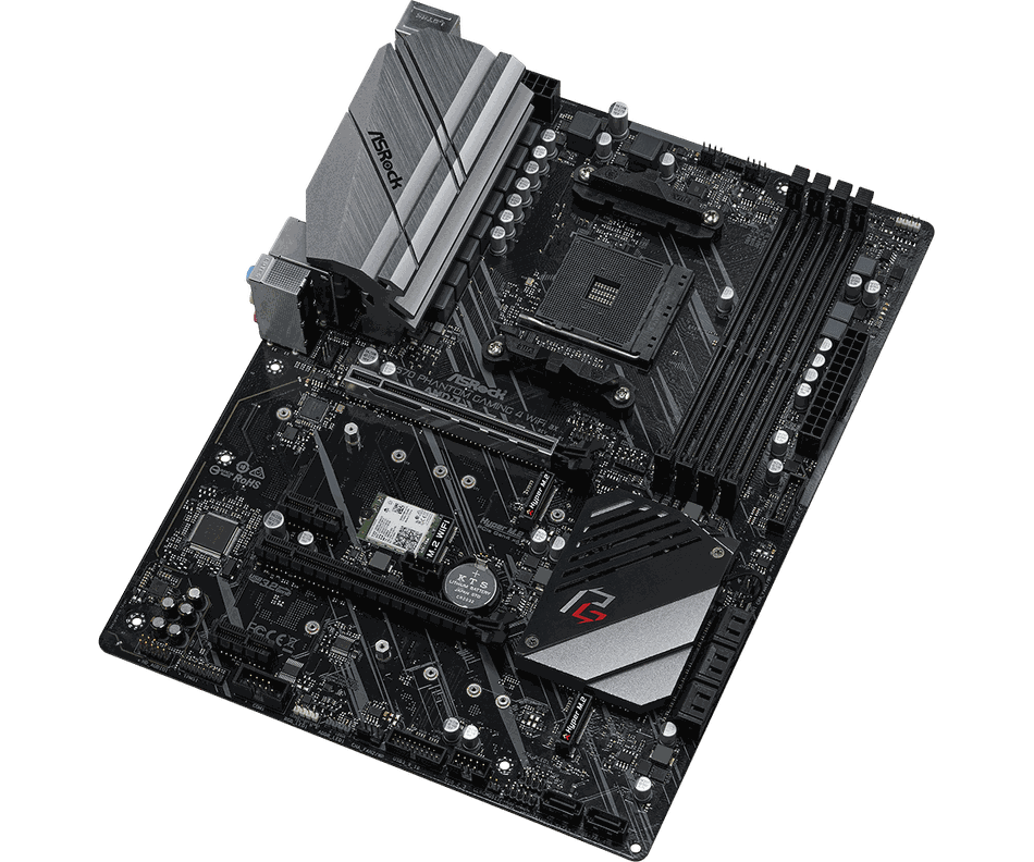 Placa Madre Asrock X570 Phantom Gaming 4 Wifi Ax Socket Am4-1