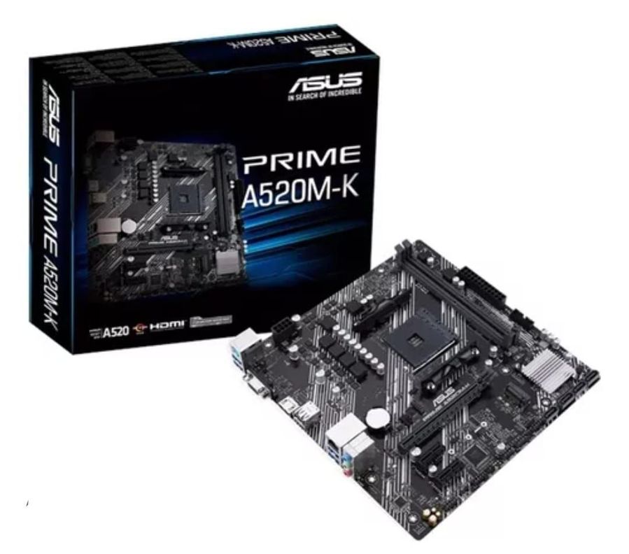 Pc Oficina Ryzen 5-4600g + Monitor + Teclado + Mouse - Wifi-3