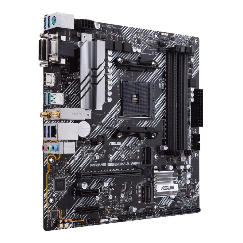 Placa Madre Asus Prime B550m-A Wifi Ii Socket Am4-2