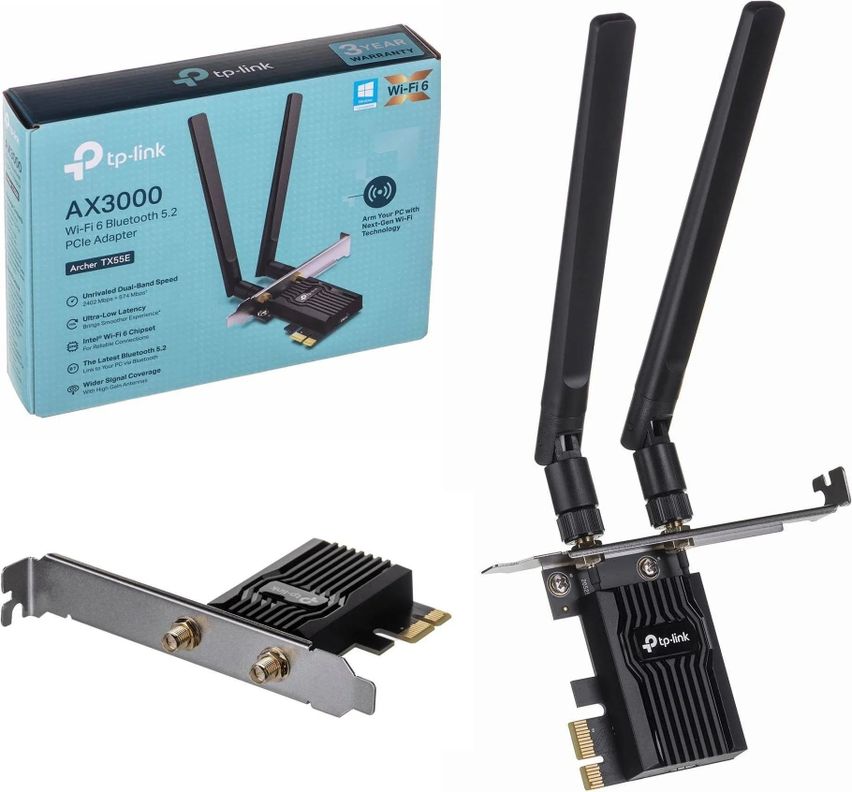 Adaptador Pcie Wifi 6 Con Bluetooth 5.2-1