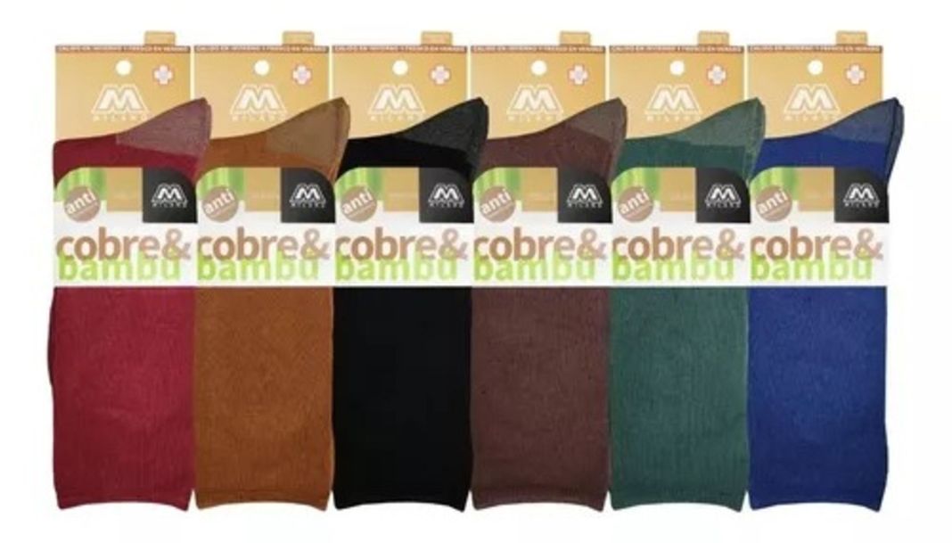  Calcetín De Mujer Con Fibra De Bambú Y Fibra De Cobre - SIXPACK-7