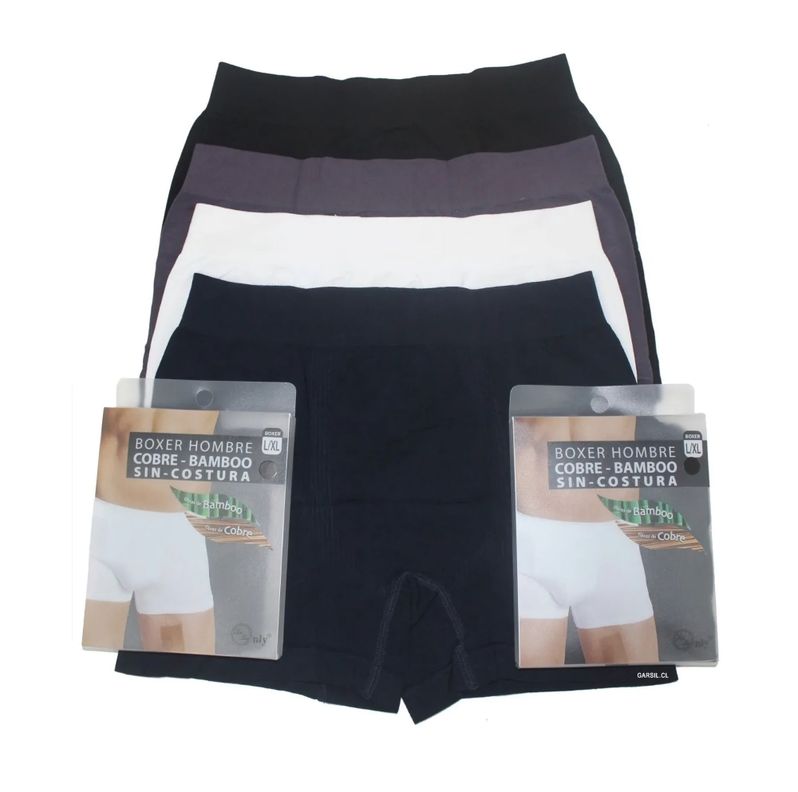 x12 Boxer Cobre Bambú sin Costura-0