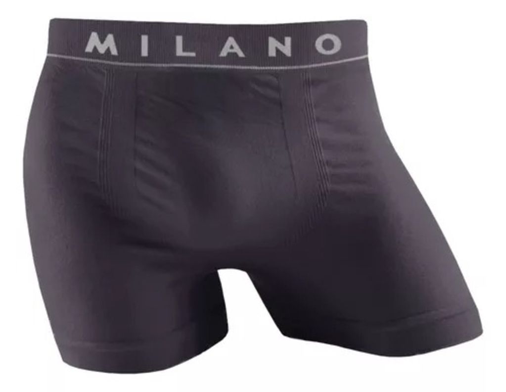 Bóxer Short Para Hombre De Algodón Sin Costuras - Docena-1