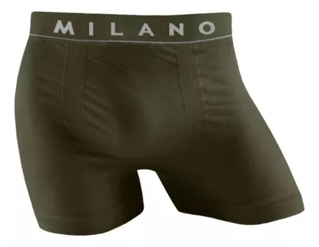 Bóxer Short Para Hombre De Algodón Sin Costuras - Docena-2