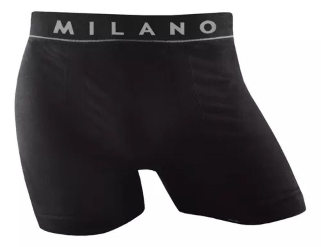 Bóxer Short Para Hombre De Algodón Sin Costuras - Docena-3