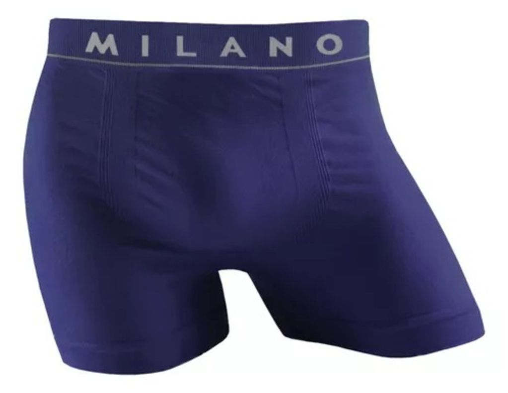 Bóxer Short Para Hombre De Algodón Sin Costuras - Docena-6