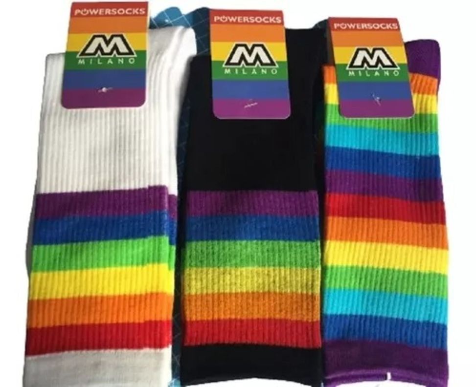  Calcetines De Algodón De Pride Lgtb - Unisex - DOCENA-0