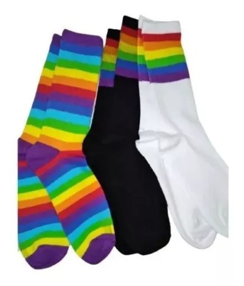  Calcetines De Algodón De Pride Lgtb - Unisex - DOCENA-6