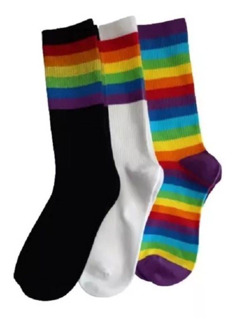  Calcetines De Algodón De Pride Lgtb - Unisex - DOCENA-7