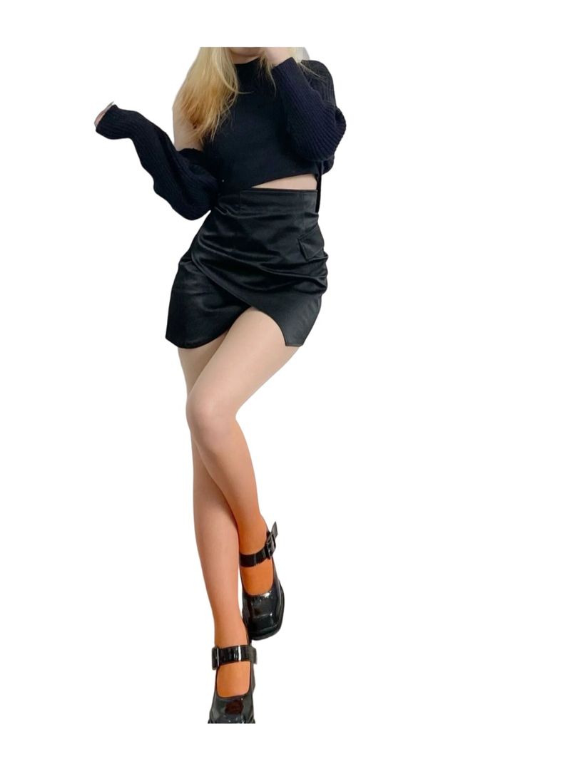 Pantys Para Mujer Con Degradado en Colores - Semi Transparentes -0