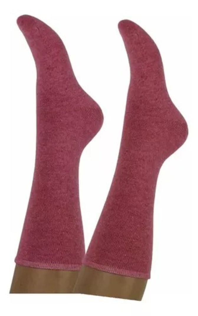 Calcetines Para Mujer De Fibra Cachemira - Diabético - Sin Costuras - Sixpack-4