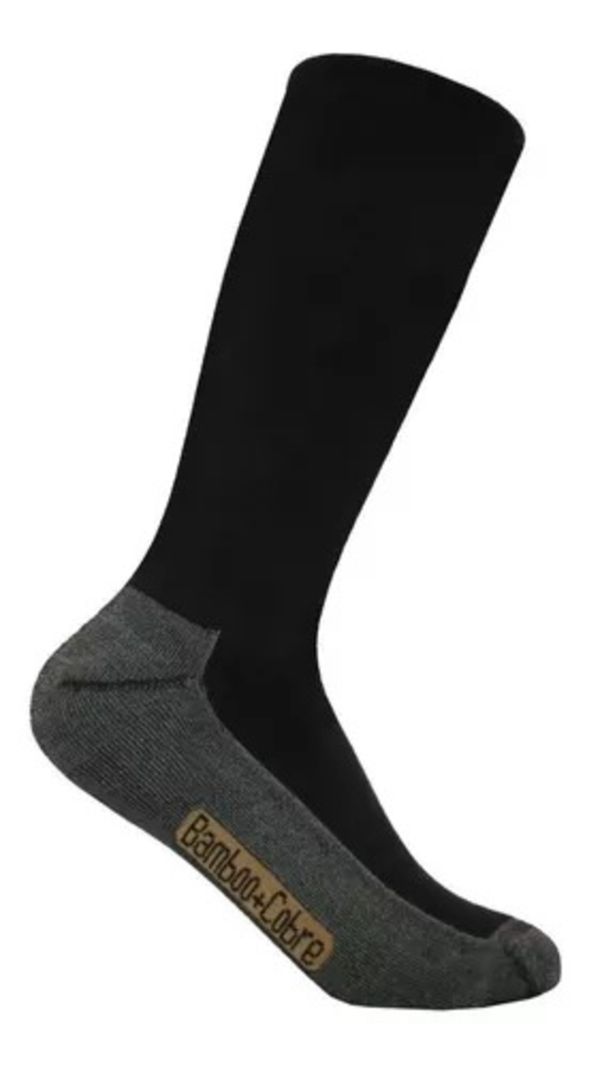 Calcetines Para Hombre Con Fibras De Bamboo Y Fibras De Cobre - Docena-6